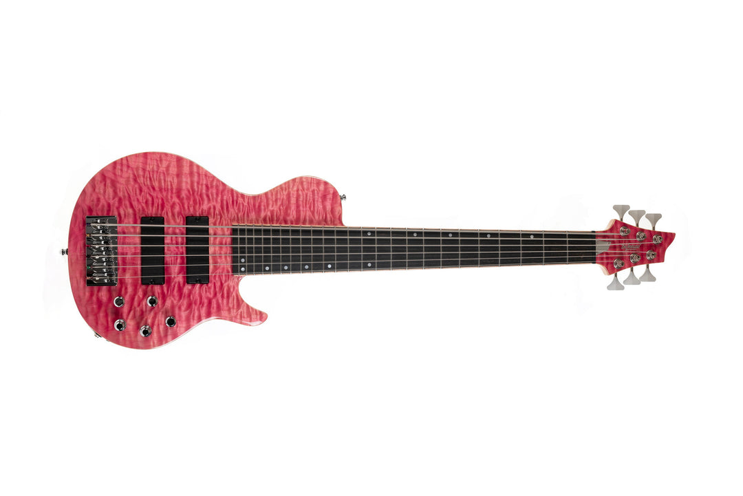BASSE SC6 - PINK OF PROVENCE - MIRAVAL STUDIOS CUSTOM SHOP -  DE LEEUW GUITARS