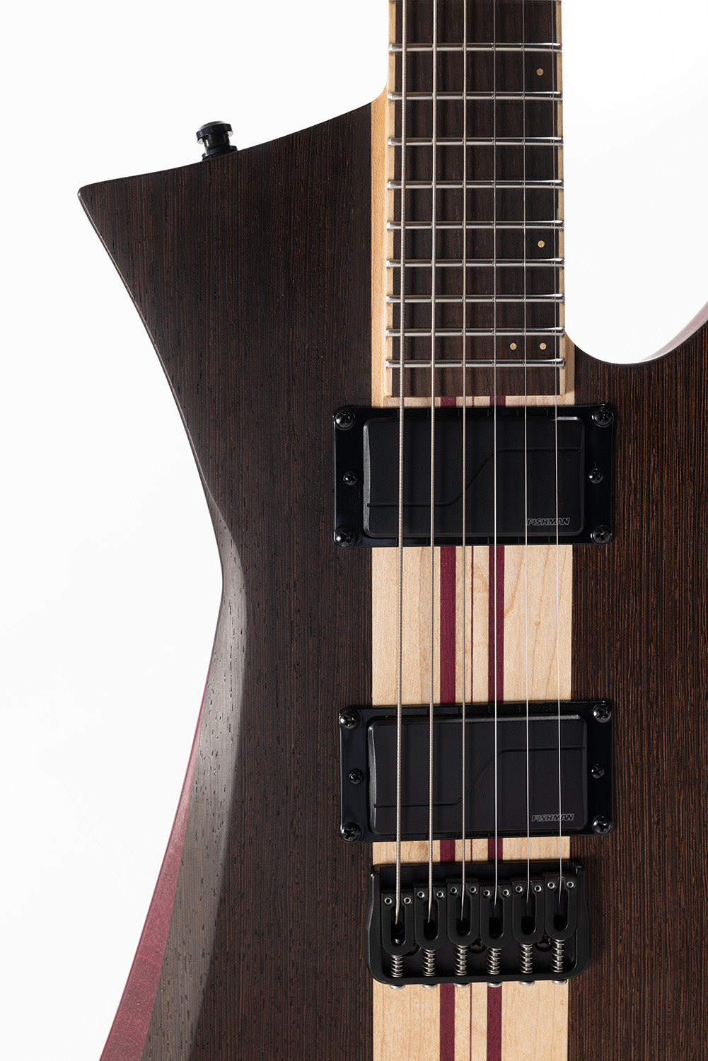 EX_Wenge_Amarante_Front_details_De_Leeuw_Guitars_Paris_Made_in_France_Luthier_Guitar_Maker_France_Neck_Through_Manche_Traversant