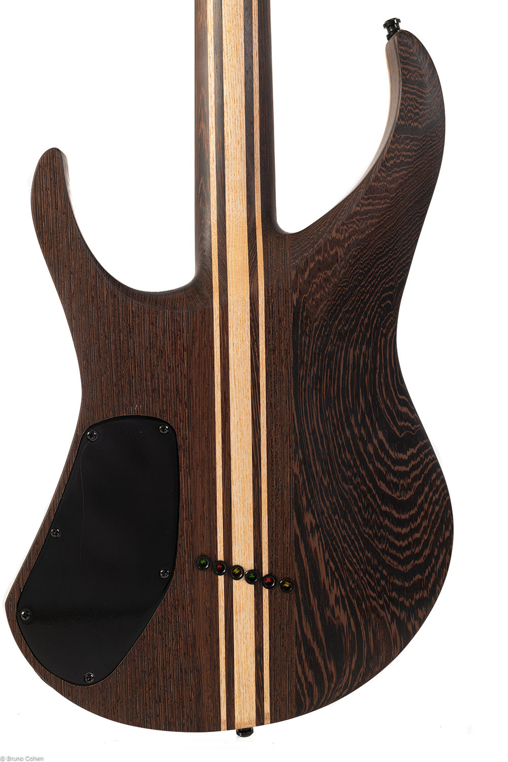 MS6_multi_scale_custom_shop_back_close_up_De_Leeuw_Guitars_Paris_Made_in_France_Luthier_Guitar_Maker_France_Neck_Through_Manche_Traversant