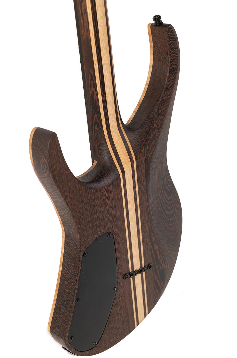 MS6_multi_scale_custom_shop_back_side_close_up_De_Leeuw_Guitars_Paris_Made_in_France_Luthier_Guitar_Maker_France_Neck_Through_Manche_Traversant