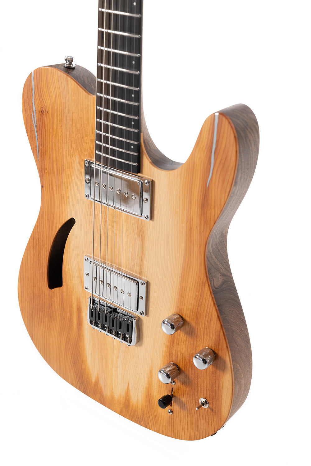 TC_AIR_Kintsugi_Natural_front_side_close_up_De_Leeuw_Guitars_Paris_Made_in_France_Luthier_Guitar_Maker_France_Neck_Through_Manche_Traversant