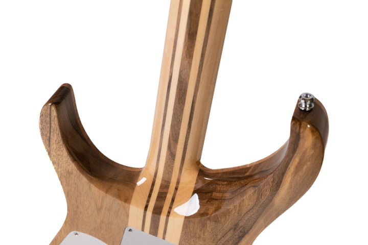 MS6_Guitar_Tremolo_Dark_Chocolate_Back_Close_Up_Details_Neck_De_Leeuw_Guitars_Paris_Made_in_France_Luthier_Guitar_Maker_France_Neck_Through_Manche_Traversant