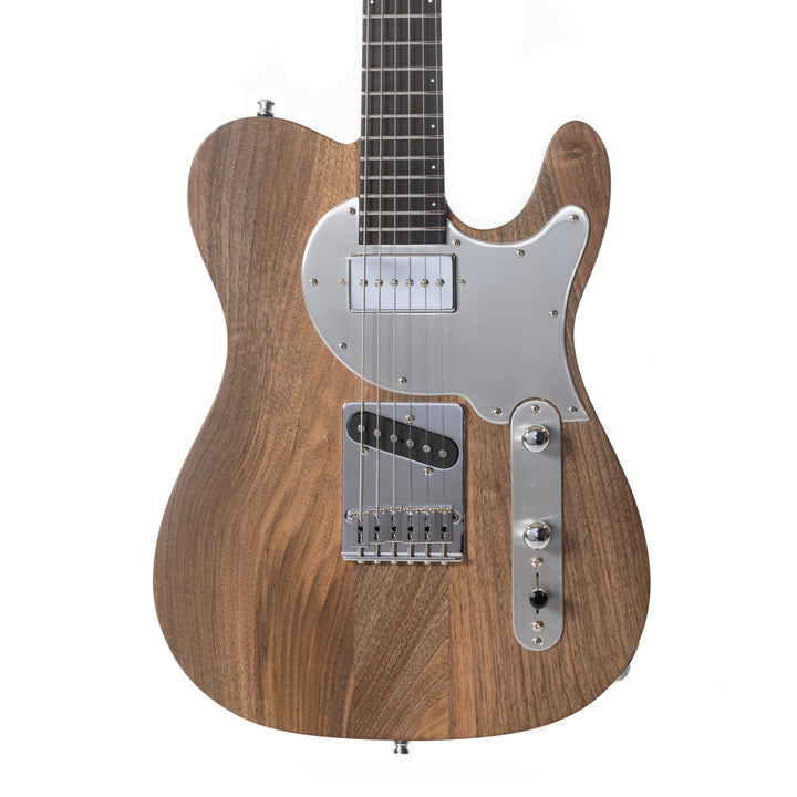 TC_Walnut_NATURAL_Front_close_up_De_Leeuw_Guitars_Paris_Made_in_France_Luthier_Guitar_Maker_France_Neck_Through_Manche_Traversant